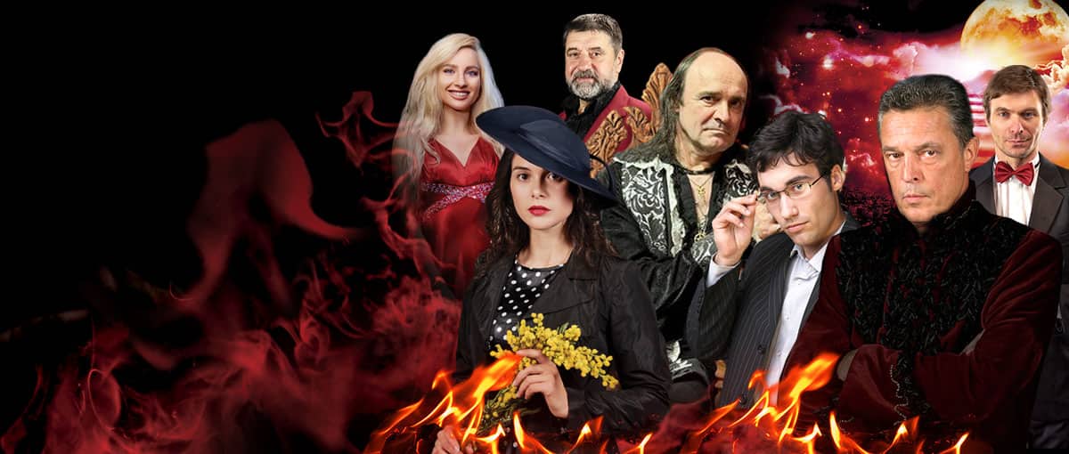 The play "The Master and Margarita" in Germany