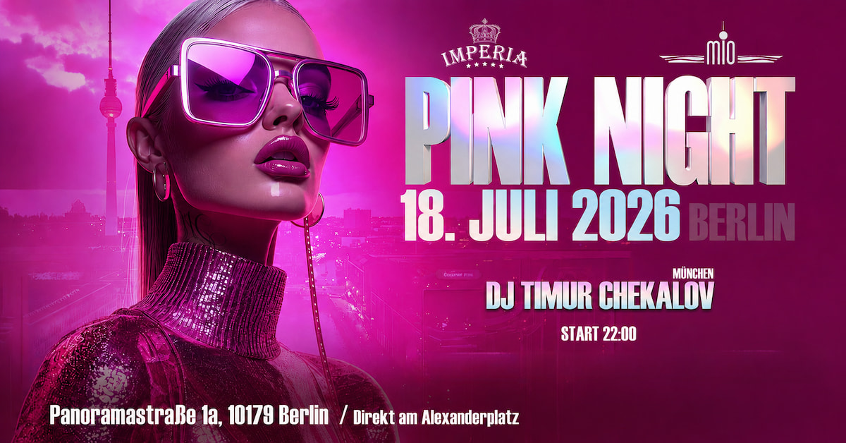 Imperia Pink Night в Берлине