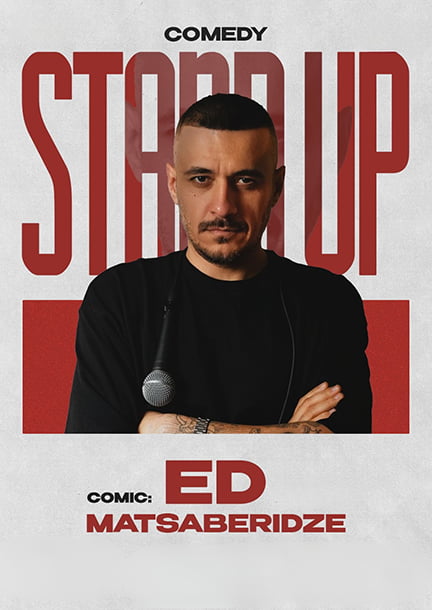 Ед Мацаберідзе в Німеччині. Сольний стендап-концерт
