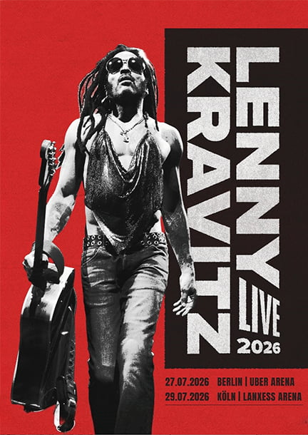 Lenny Kravitz в Германии 2026