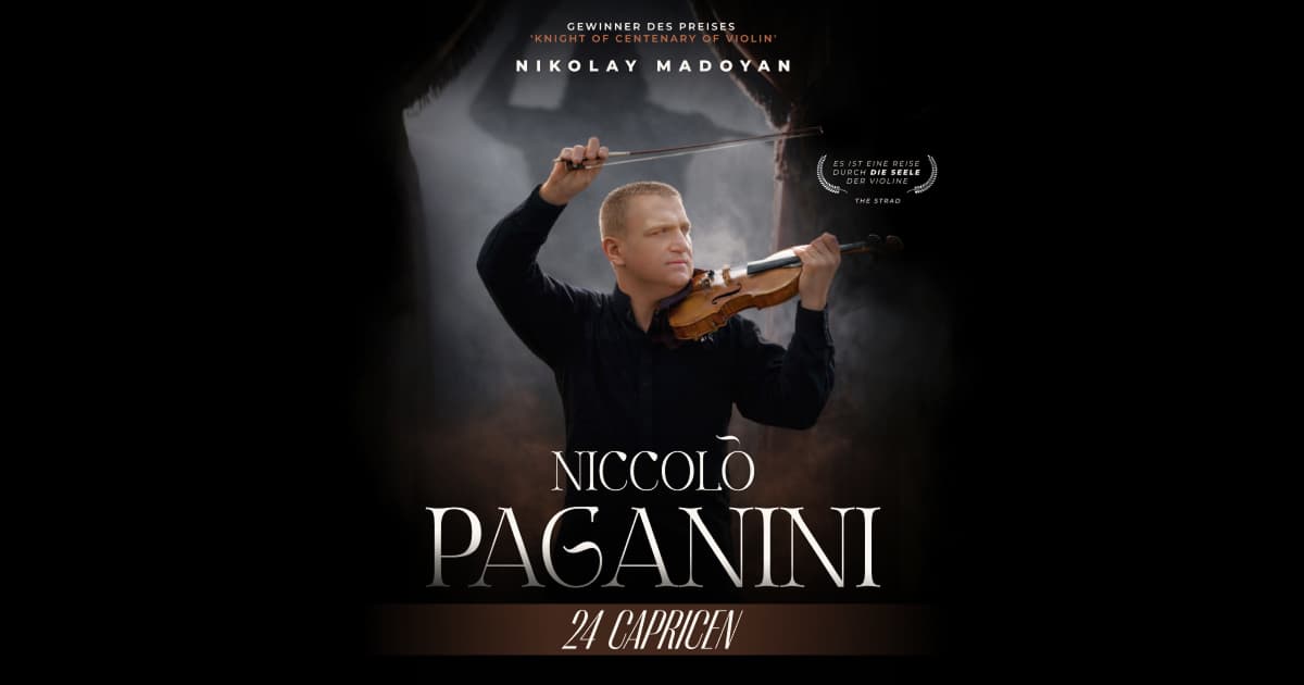 Niccolò Paganini “24 Capricen” mit Nikolay Madoyan