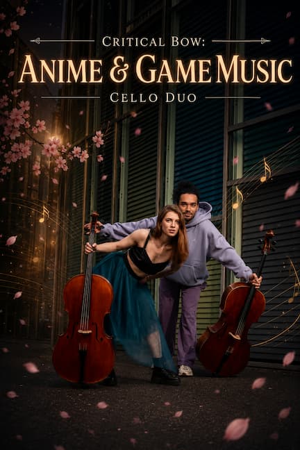 Cello Duo in Hamburg. Anime&Game Music