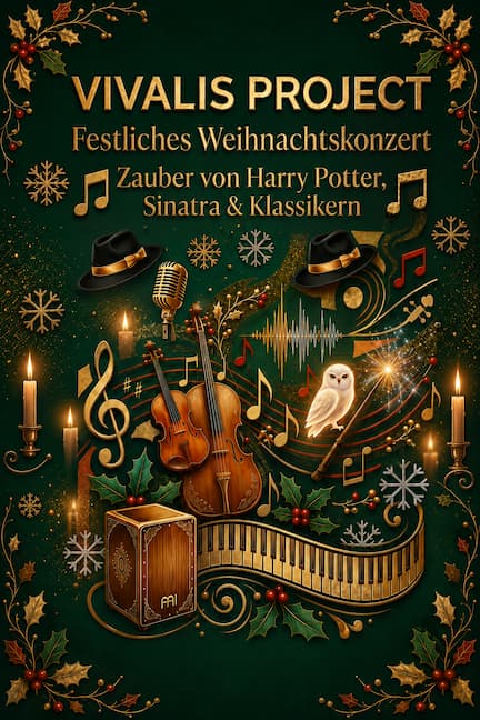 Vivalis Project: Festliches Weihnachtskonzert. Zauber von Harry Potter, Sinatra & Klassikern