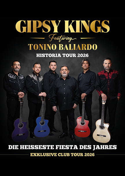 Gipsy Kings and Tonino Baliardo - Historia Club Tour 2026 in Germany