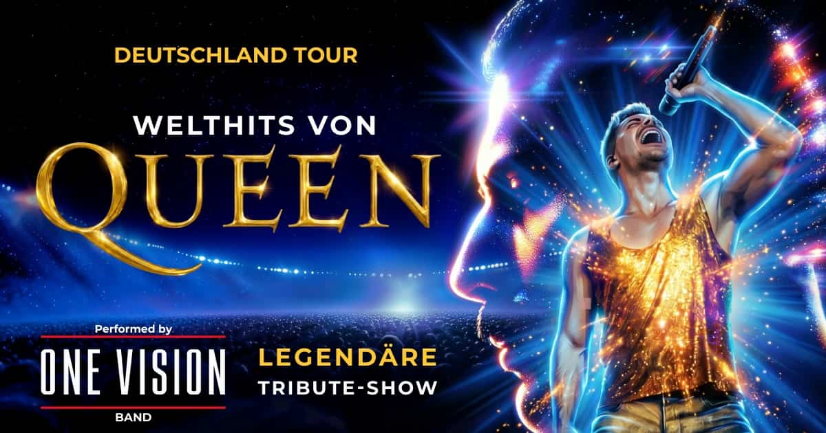Welthits von Queen. Tribute-Show in Deutschland