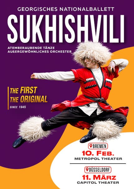 Georgian National Ballet Sukhishvili in Germany