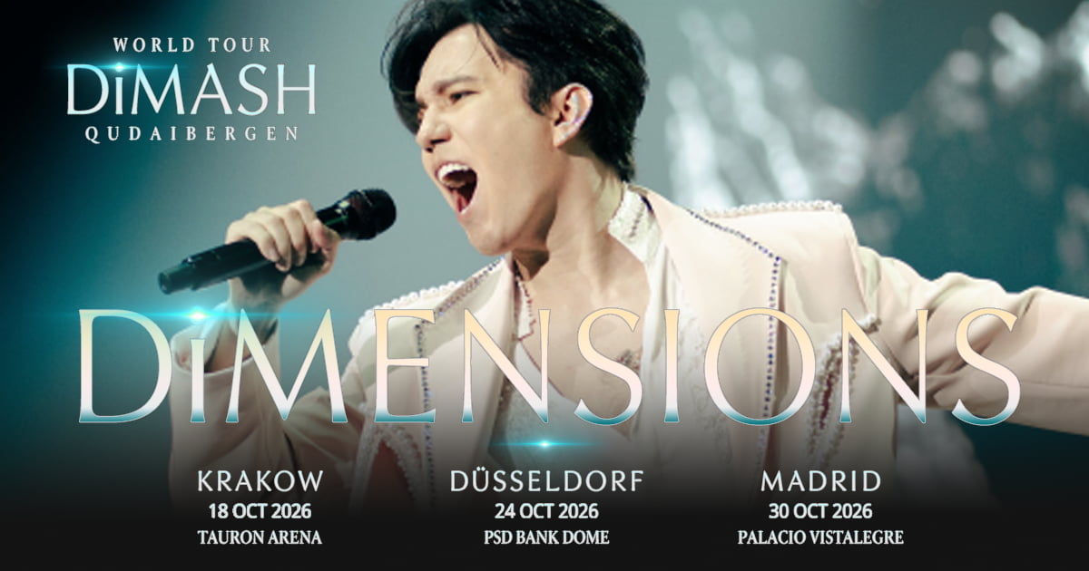 Dimash Qudaibergen. European Tour 2026