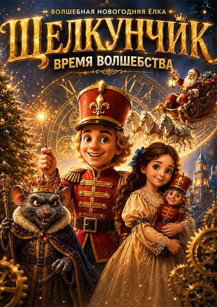 Чарівна Новорічна Ялинка. Лускунчик - Час Магії!