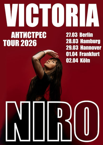 Victoria Niro in Deutschland. Anti-Stress Tour