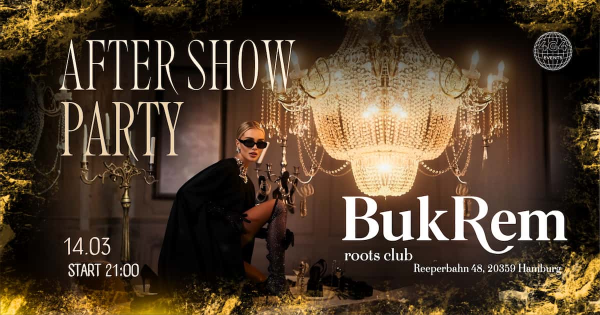 BukRem. After Show Party in Hamburg