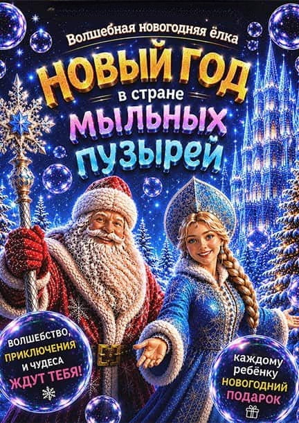 Novogodnyaya Elka. New Year in the Land of Soap Bubbles