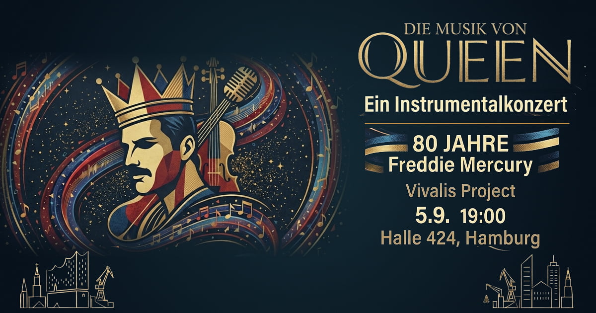Vivalis Project: Музыка группы Queen — инструментальный концерт в Гамбурге