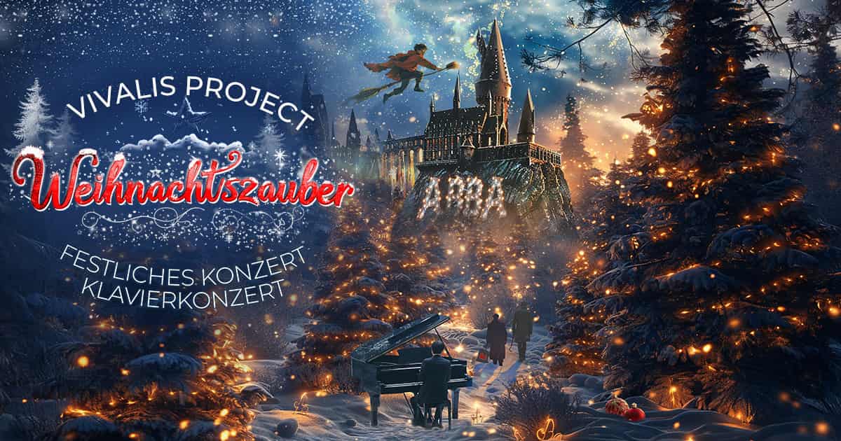 Weihnachtszauber: Festliches Klavierkonzert in Hamburg