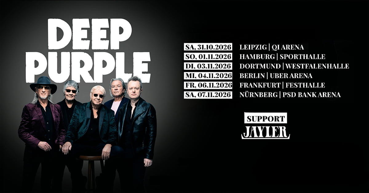 Deep Purple in Deutschland 2026