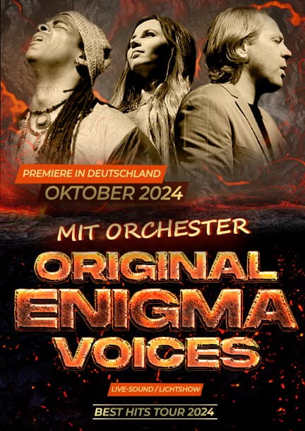 Original Enigma Voices mit Orchester in Deutschland